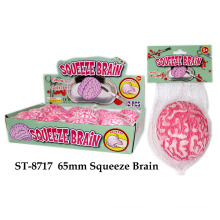 Funny 65mm Squeeze Brain Toy